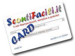 Carta Sconti