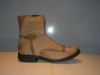 Olipitalia Air Step, mezzo stivale uomo in pelle, color sabbia/cuoio, ART.466201/00026
