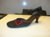 Migliorini,scarpa donna in camoscio nero,ART.2061527cu/00105
