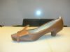 Migliorini,scarpa donna in tessuto/raso marrone,ART.1071251/00112