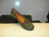 Olip,scarpa donna in tessuto scamosciato verde,ART.963108/00118