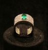 Anello con brillanti e smeraldo/03