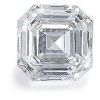 Diamante Asscher cut 0,50ct/0160
